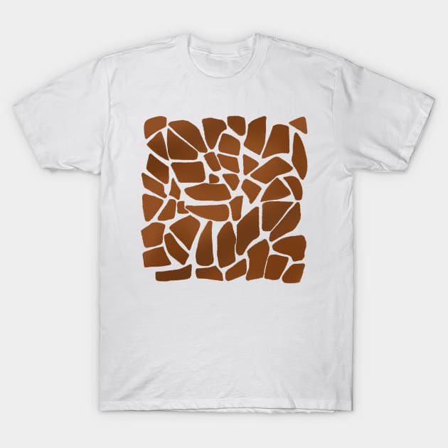 Giraffe Pattern T-Shirt by SusanaDesigns